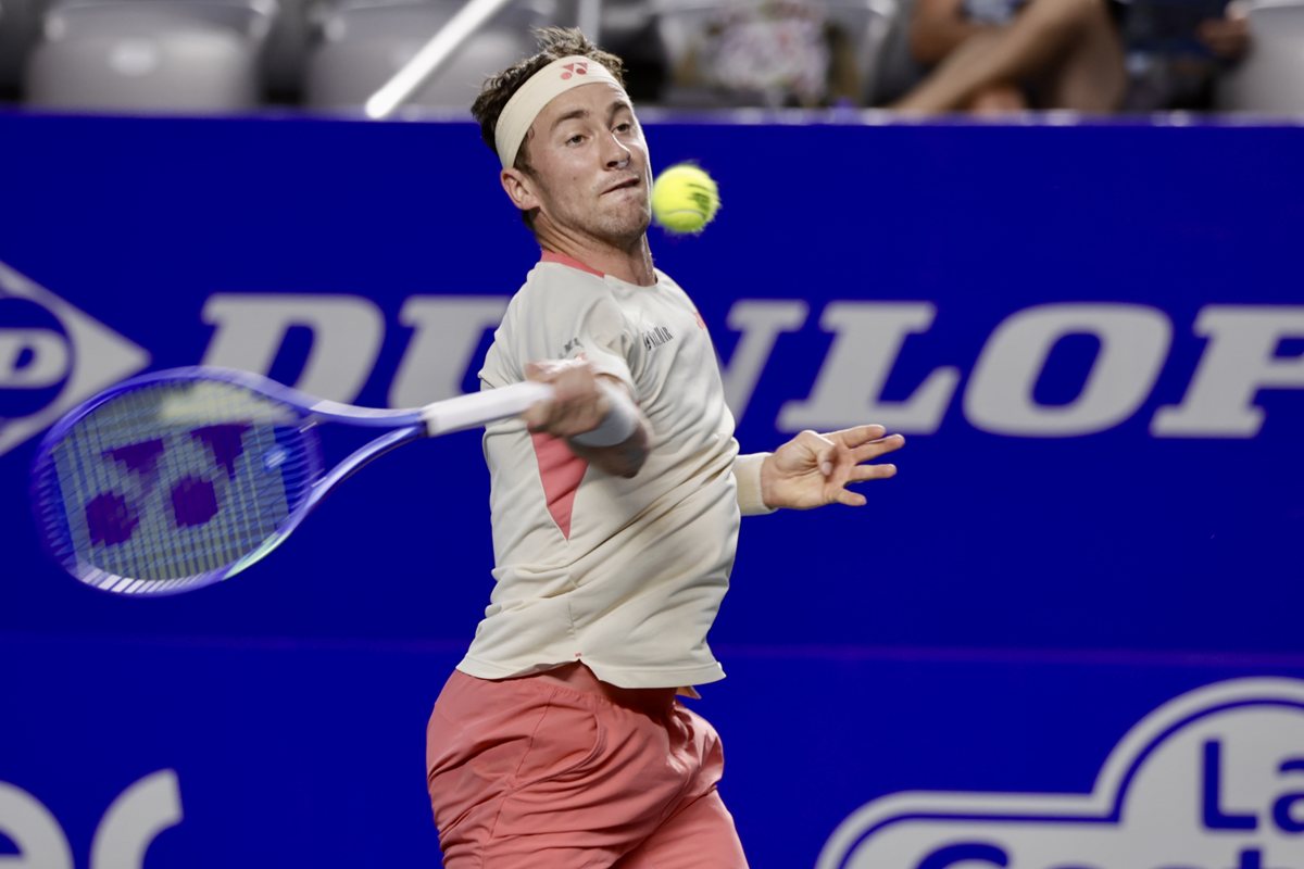 Casper Rudd en el Abierto de Acapulco